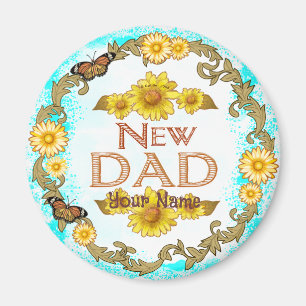 Daisy New Dad Magneet