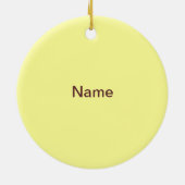 Daisy New Maman ornement céramique (Dos)