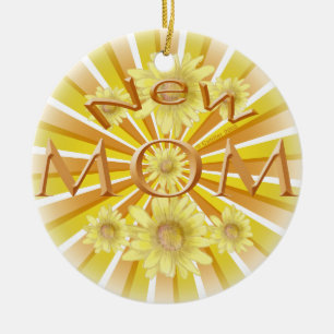 Daisy Nieuwe Moeder keramische kerstversiering Keramisch Ornament