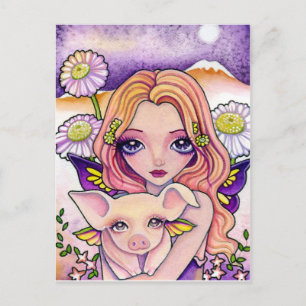 Daisy Night Adventure - Carte postale