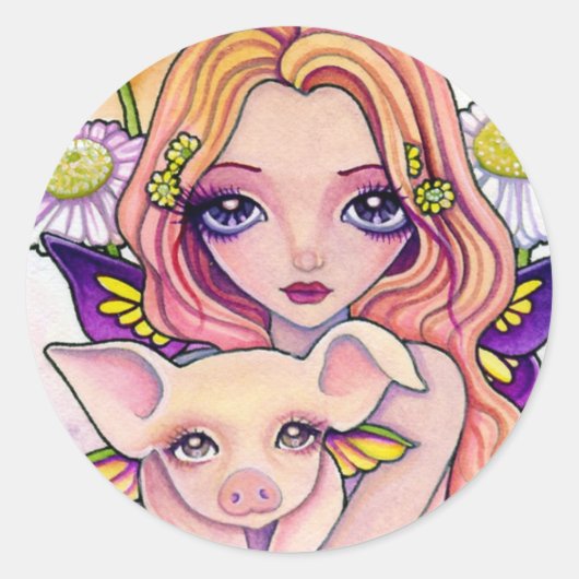 * Daisy Night Adventure* Sticker (Voorkant)