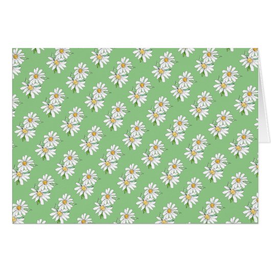 Daisy Note Card (Voorkant Horizontaal)