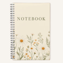 Daisy Notebook – Dotted Journal
