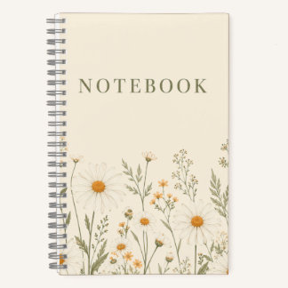 Daisy Notebook – Dotted Journal