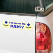 Daisy Ocean Blue Bumpersticker (Op Truck)