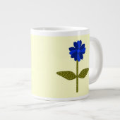 Daisy Ocean Blue Mok (Voorkant rechts)