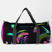 Daisy Oerwoud (Grote Hot Pink) Duffle Bag Plunjezak (Voorkant)