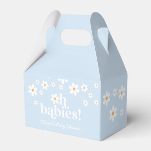 Daisy Oh Babies Retro Baby Shower Cadeau Doos Bedankdoosjes