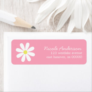 Daisy on Pink Etiket