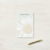 Daisy over Green Post Post-it® Notes (Op bureau)