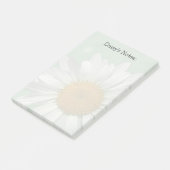 Daisy over Green Post Post-it® Notes (Schuin)