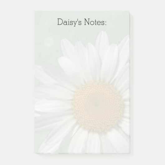 Daisy over Green Post Post-it® Notes (Voorkant)