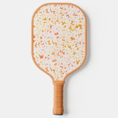 Daisy Patch met oranje Pickleball Racket (Achterkant)