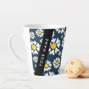 Daisy Patroon, Witte Madeliefjes, Je Naam Latte Mok