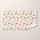 Daisy Pattern Bad Handdoek (Handdoek)