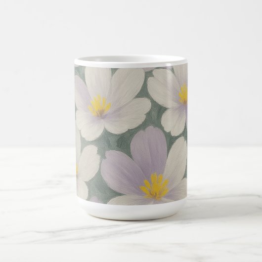 Daisy Pattern Ceramic Mug (Centre)