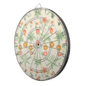 Daisy Pattern (door William Morris) Dartbord (Voorkant Rechts)