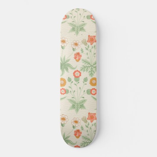Daisy Pattern (door William Morris) Skateboard (Voorkant)