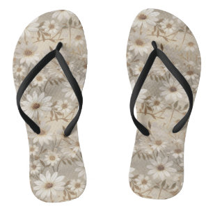 Daisy Pattern Teenslippers