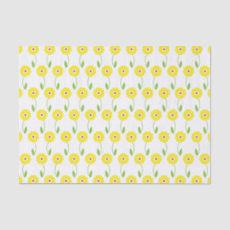  Daisy Pattern Tissue / Ambachtelijk papier