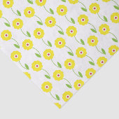 Daisy Pattern Tissue / Ambachtelijk papier (Detail)