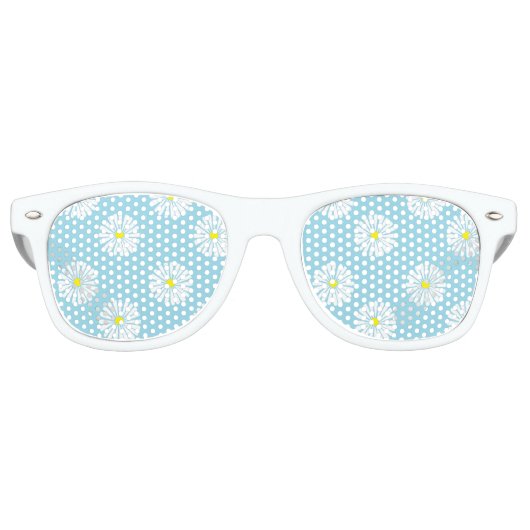 Daisy Pattern Zonnebril (Voorkant)
