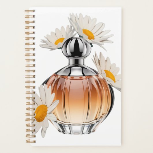 Daisy Perfume Bottle Planner (Voorkant)