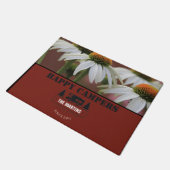 Daisy Personalized | Camping RV Happy Campers Deurmat (Schuin)