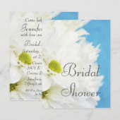 Daisy Photo Bridal Shower Invitation (Devant / Derrière)