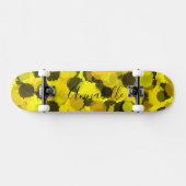 Daisy Pop Art Skateboard (Horizontaal)