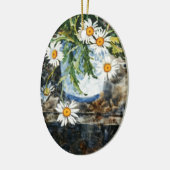"Daisy Pot" Floral Ornament (Links)