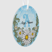 Daisy Rand Monogram Ornament (voorkant)