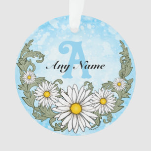 Daisy Rand Monogram Ornament