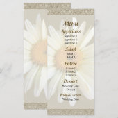 Daisy Recherche vers le haut Menu Mariage (Devant / Derrière)
