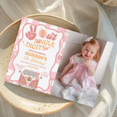 Daisy & Retro Van Pastel Groovy Verjaardagsfoto Kaart