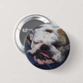 Daisy Ronde Button 5,7 Cm (Voorkant /achterkant)