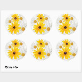 Daisy Ronde Sticker (Vel)