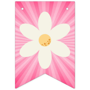 Daisy rose rétro Daisy drapeaux de Bunst - Super B