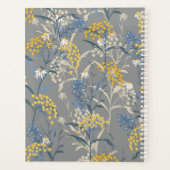 Daisy Rowan Navy & Gele Bessen Bloem Botanisch Planner (Achterkant)