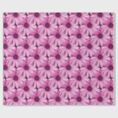 Daisy  Roze Flowers Patroon Cadeaupapier (Vlak)