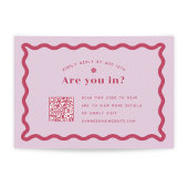 Daisy RSVP met QR-code