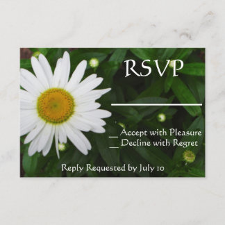 Daisy RSVP Uitnodiging