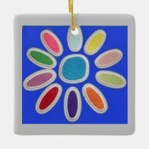 Daisy Scout-keramisch Ornament