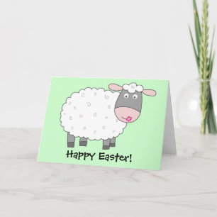 Daisy Sheep Feestdagen Kaart
