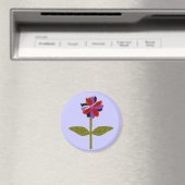 Daisy Shining Plastic Magnet Magneet (Insitu (Vaatwasser))