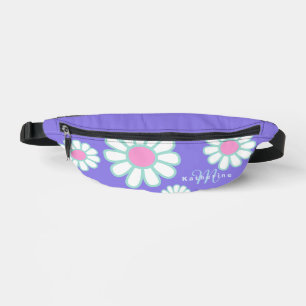 Daisy Simple Monogram Paarse Heuptasje