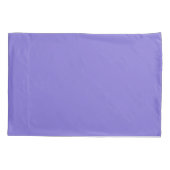 Daisy Simple Monogram Paarse Kussensloop (Achterkant)