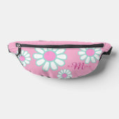 Daisy Simple Monogram Pink Heuptasje (Liggend)