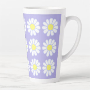 Daisy Simple Paarse Latte Mok