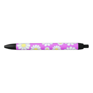 Daisy Simple Violet Zwarte Inkt Pen